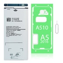 Ersatzakku Samsung Galaxy A5 2016 SM-A5100 EB-BA510ABE + Kleberahmen + Pin Nadel