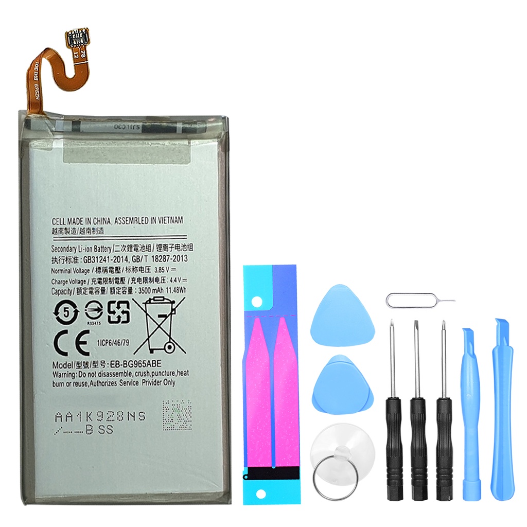 [DNG-0-2072] Ersatzakku Akku für Samsung Galaxy S9 Plus SM-G965 EB-BG965ABE + Werkzeugset