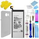 Ersatzakku Akku für Samsung Galaxy S6 SM-G920F EB-BG920ABE + Akkudeckel Weiß White + Werkzeug Set / Umbau Kit