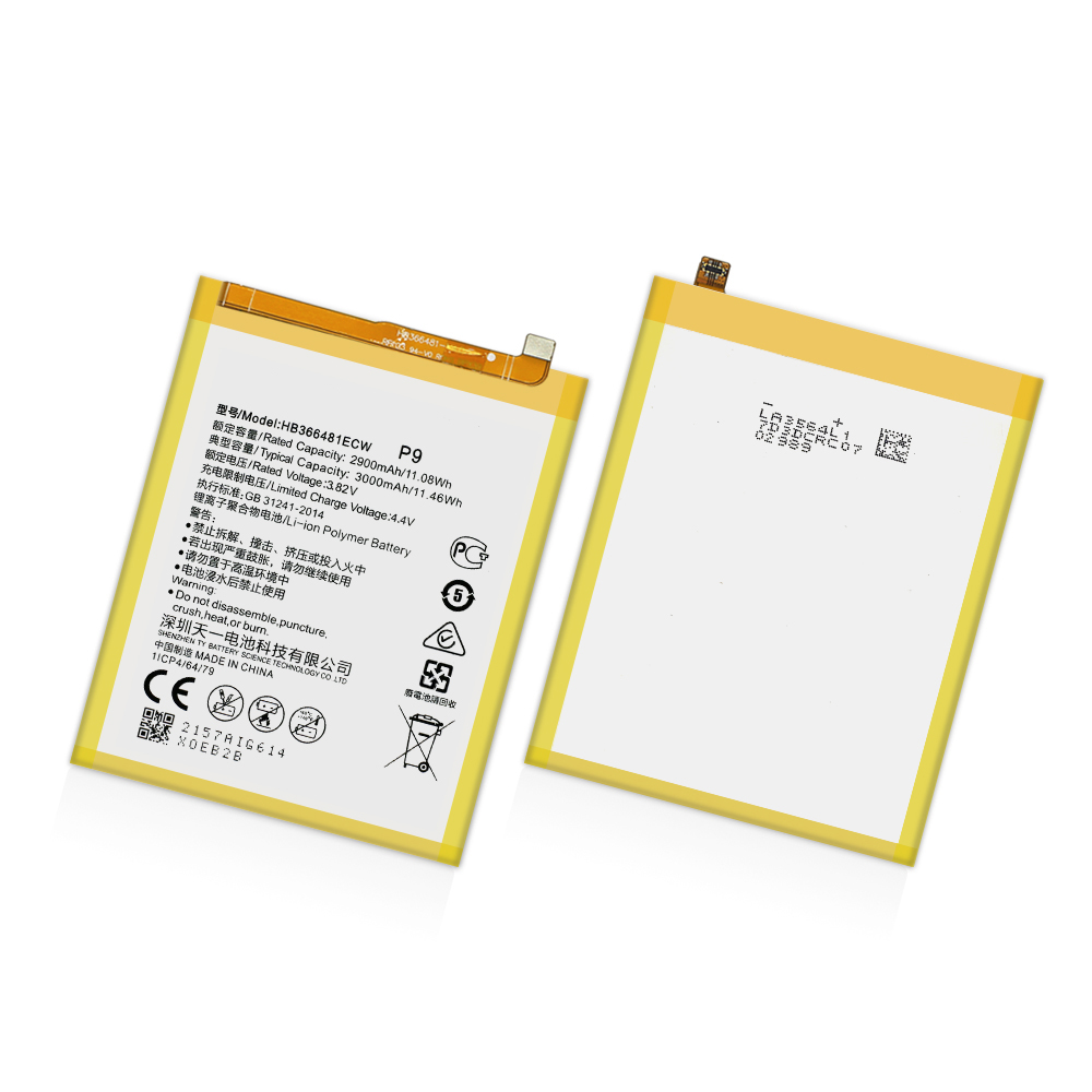 Ersatzakku für Huawei P10 Lite P20 Lite P9 P8 Lite 2017 HB366481ECW