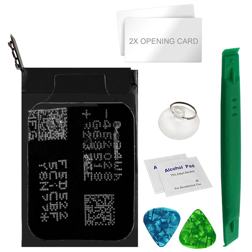Ersatzakku für Apple Watch Serie 1 / 42 mm Akku Li-Ion - Ersetzt A1579 + Werkzeugset