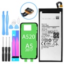 Ersatzakku Samsung Galaxy A5 2017 SM-A520F EB-BA520ABE + Premium Werkzeugset