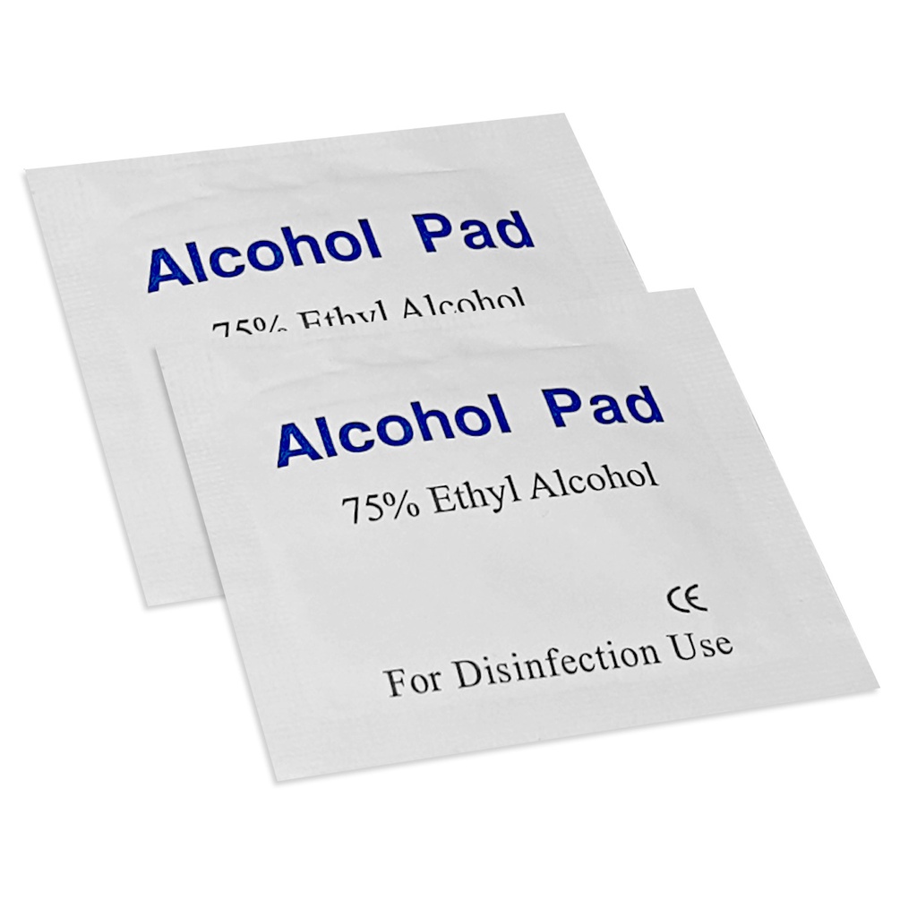 Alkoholpad Reinigungstuch für Smartphones, Handys Tablets, eReader - Reiniger Sterilisation Tupfer Isopropanol Alcohol Pads