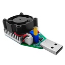 15W USB Batterieentlader mit Lüfter Last Widerstand Entladung 3.7V-13V