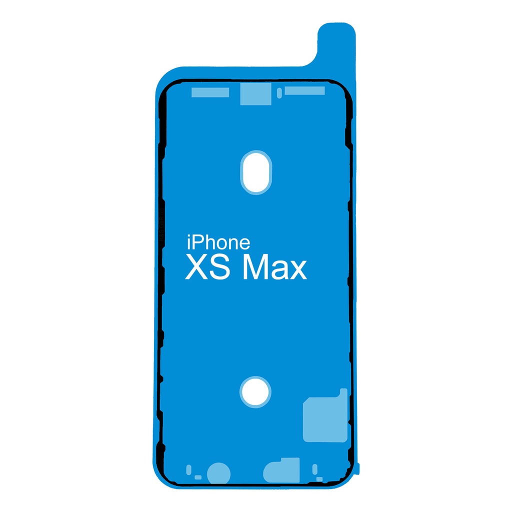 [DNG-0-2691] iPhone XS Max Rahmen Display LCD Kleber Klebepad Adhesive Wasser Dichtung Kleberahmen Rahmenkleber Schwarz (1x)