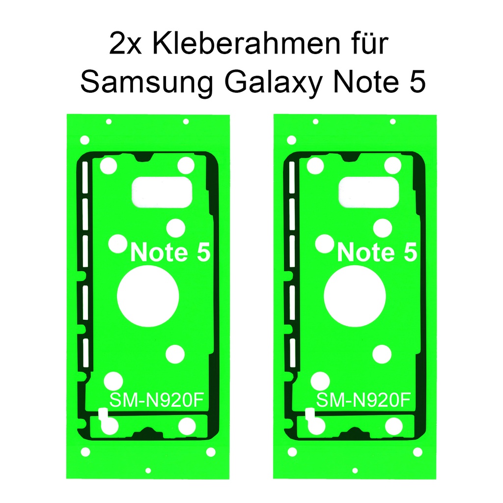 [DNG-0-2418] Samsung Galaxy Note 5 SM-N920F Rahmen Kleber Klebepad Adhesive Wasser Dichtung Kleberahmen Rahmenkleber (1x)