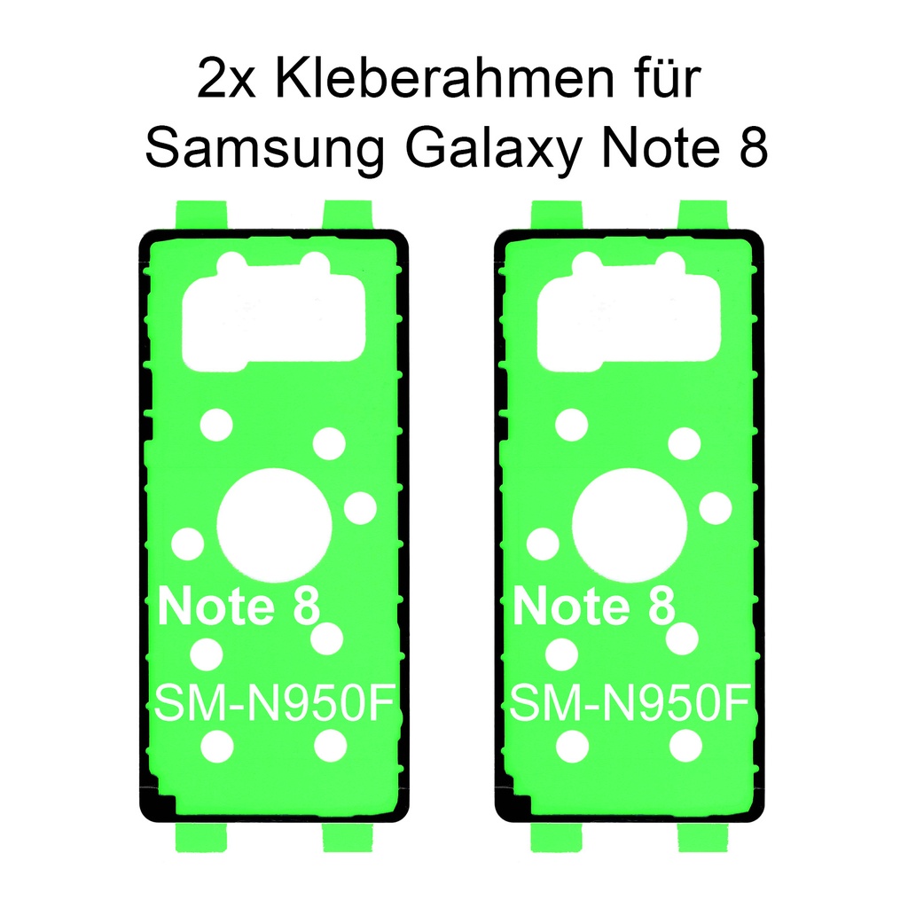 [DNG-0-2705] Samsung Galaxy Note 8 SM-N950F Rahmen Kleber Klebepad Adhesive Wasser Dichtung Kleberahmen Rahmenkleber (1x)