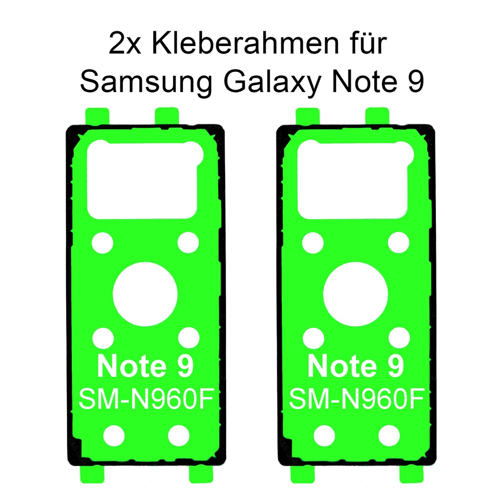 [DNG-0-2875] Samsung Galaxy Note 9 SM-N960F Rahmen Kleber Klebepad Adhesive Wasser Dichtung Kleberahmen Rahmenkleber (1x)