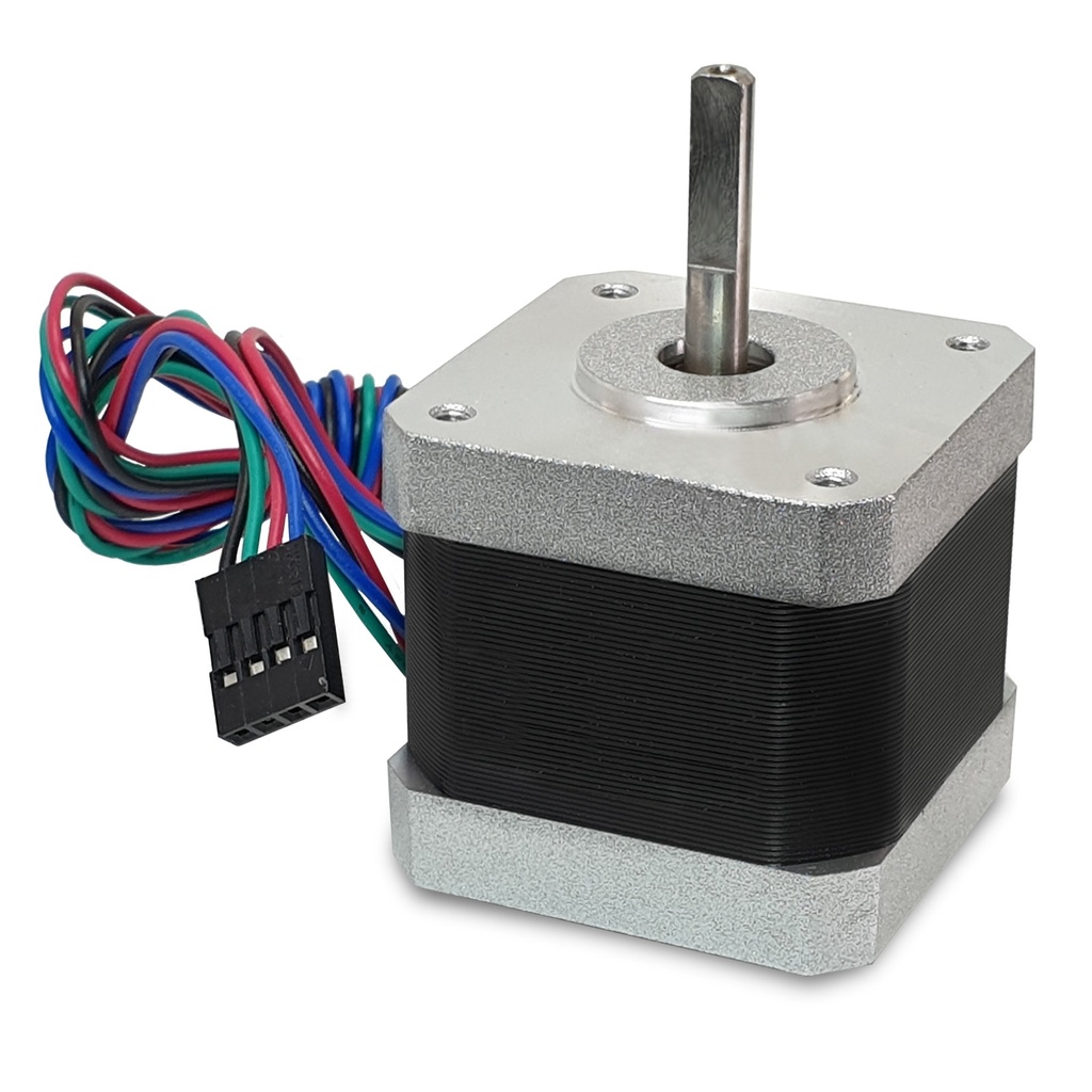 [3DG-0-1908] Schrittmotor für 3D Drucker CNC Nema17 17HS4417 40mm 1.7A mit 1.8° (1x)