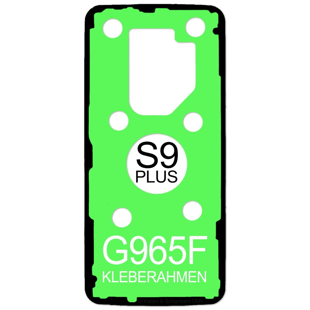 [DNG-0-2678] Samsung Galaxy S9 Plus - G965F Kleberahmen Display Kleber Klebepad Adhesive Wasser Dichtung Rahmenkleber (1x)